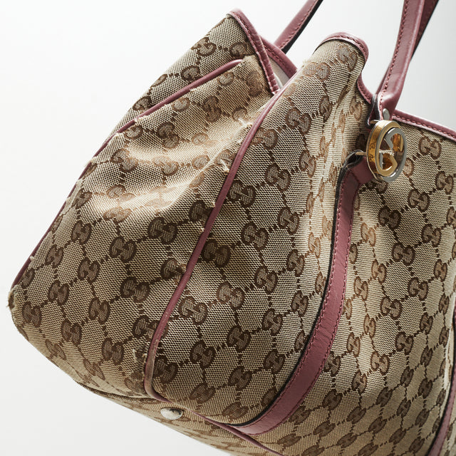 GUCCI MONOGRAM HAND BAG