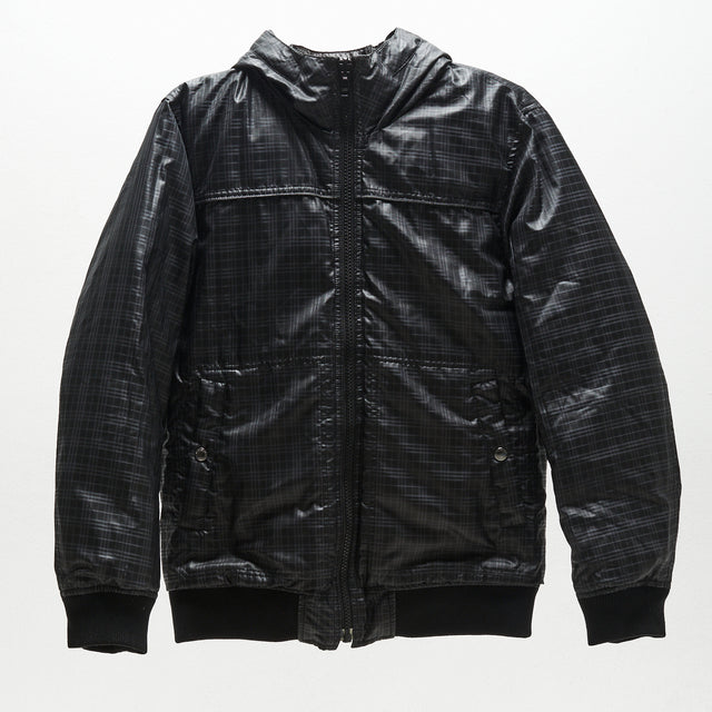 BURBERRY BLACK LABEL REVERSIBLE PUFFER JACKET