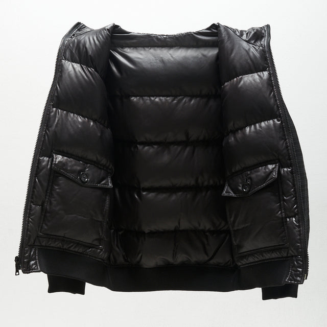 BURBERRY BLACK LABEL REVERSIBLE PUFFER JACKET