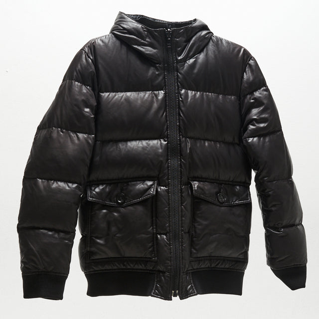 BURBERRY BLACK LABEL REVERSIBLE PUFFER JACKET