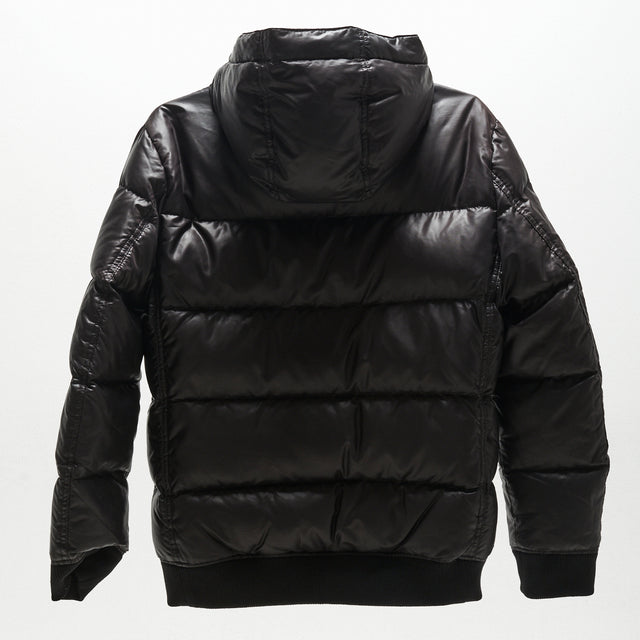 BURBERRY BLACK LABEL REVERSIBLE PUFFER JACKET