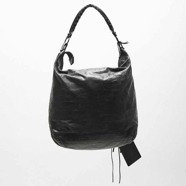 BALENCIAGA LEATHER SHOULDER BAG
