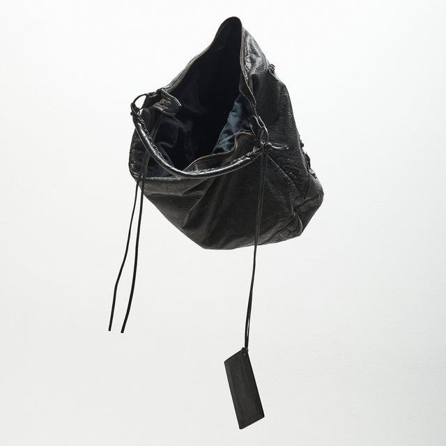 BALENCIAGA LEATHER SHOULDER BAG