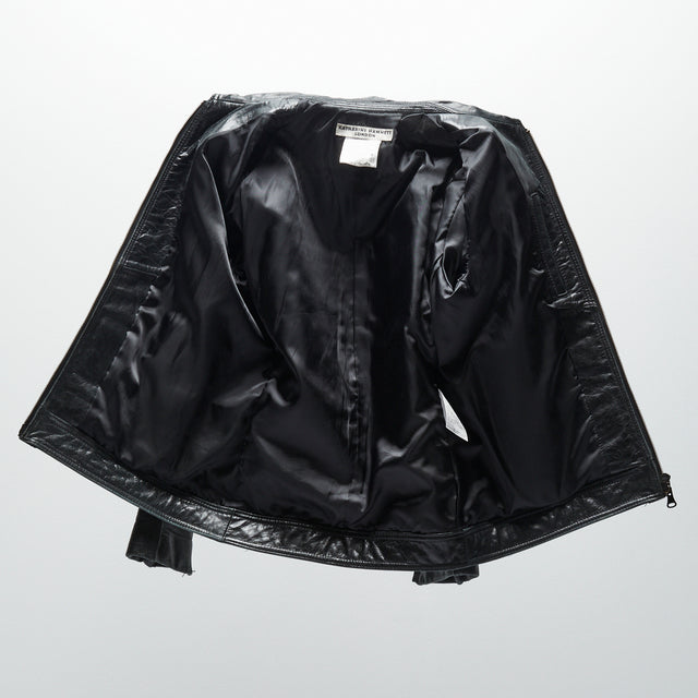 KATHARINE HAMNETT LEATHER JACKET