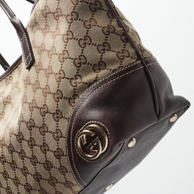 GUCCI MONOGRAM HAND BAG