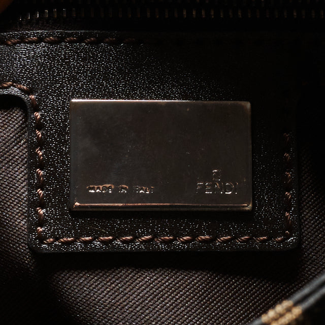 FENDI ZUCCA MAMMA BAGUETTE BAG