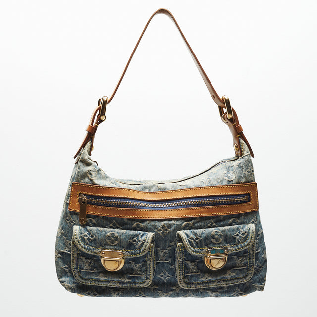 LOUIS VUITTON DENIM BAGGY PM