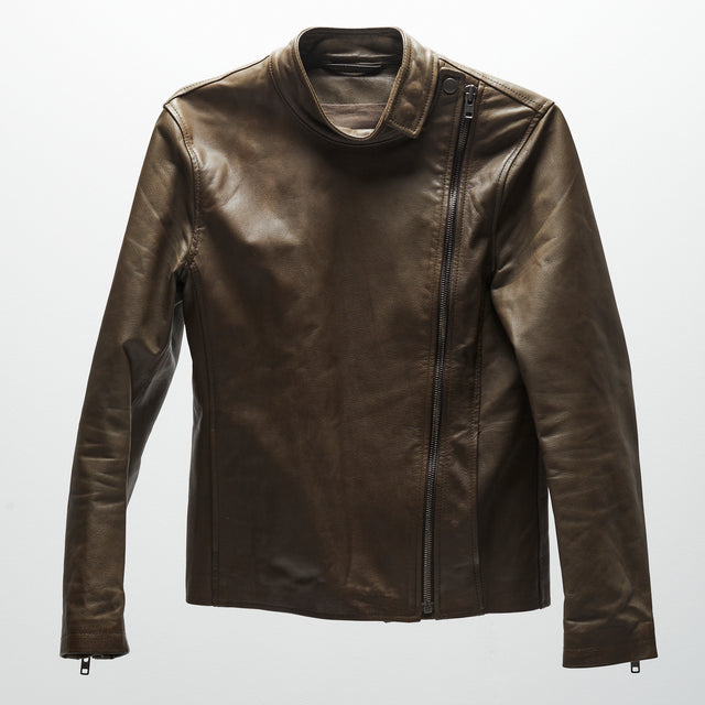 MAISON MARGIELA 2000'S WOMENS BIKERS LEATHER