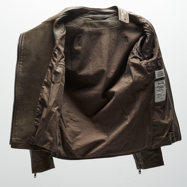 MAISON MARGIELA 2000'S WOMENS BIKERS LEATHER