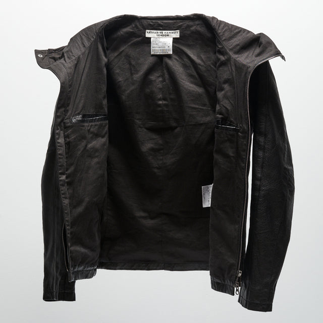 KATHARINE HAMNETT LEATHER JACKET