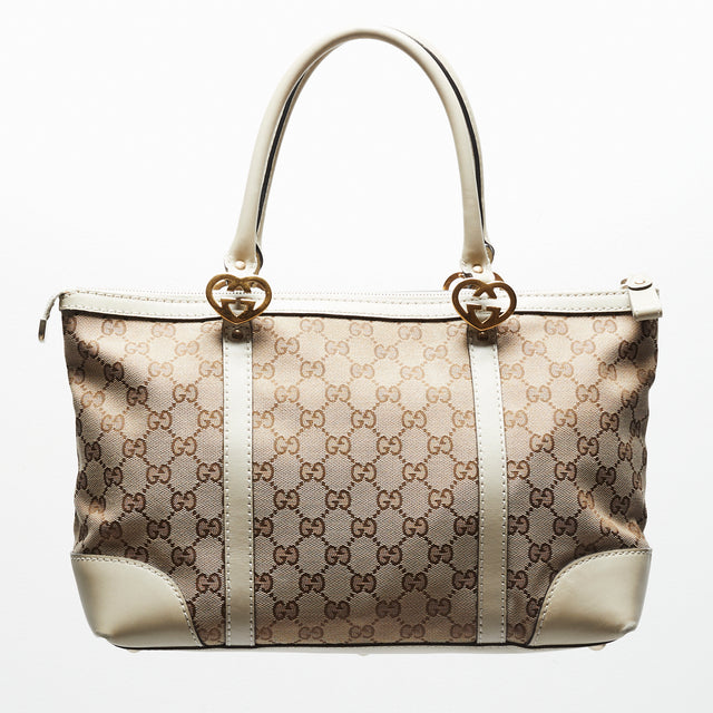 GUCCI MONOGRAM HAND BAG