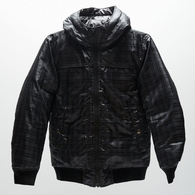 BURBERRY BLACK LABEL REVERSIBLE PUFFER JACKET