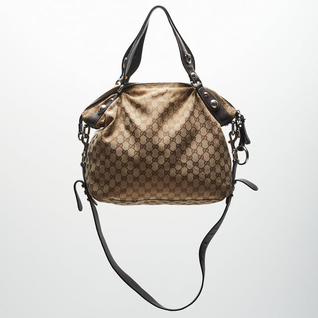 GUCCI MONOGRAM HAND BAG