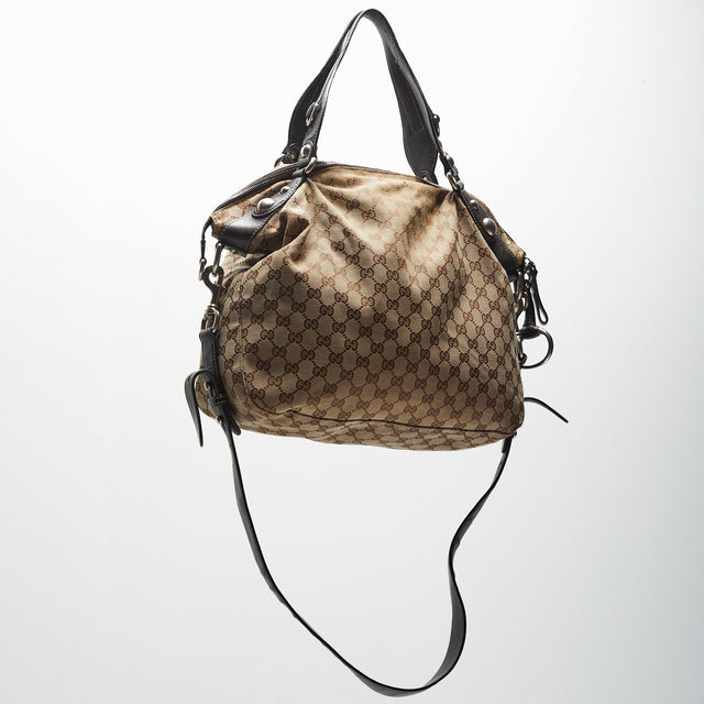 GUCCI MONOGRAM HAND BAG