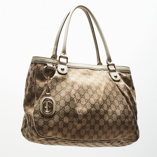 GUCCI MONOGRAM HAND BAG