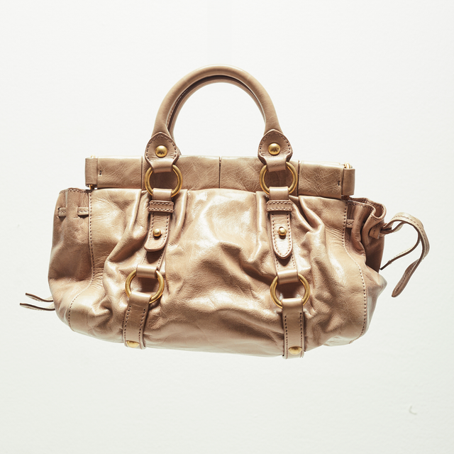 MIU MIU LEATHER HAND BAG