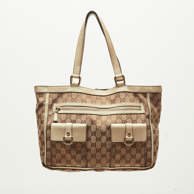 GUCCI MONOGRAM HAND BAG