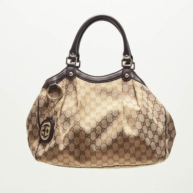 GUCCI MONOGRAM HAND BAG