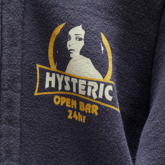 HYSTERIC GLAMOUR ZIP HOODIE