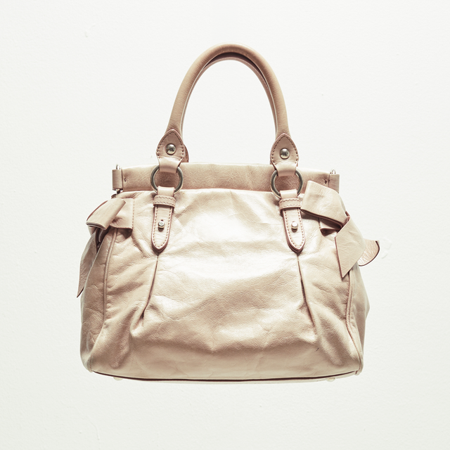 MIU MIU LEATHER HAND BAG