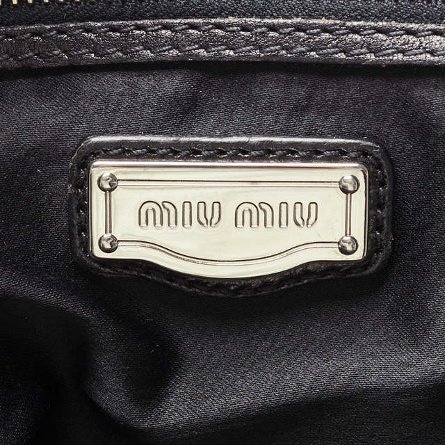 MIU MIU LEATHER HAND BAG