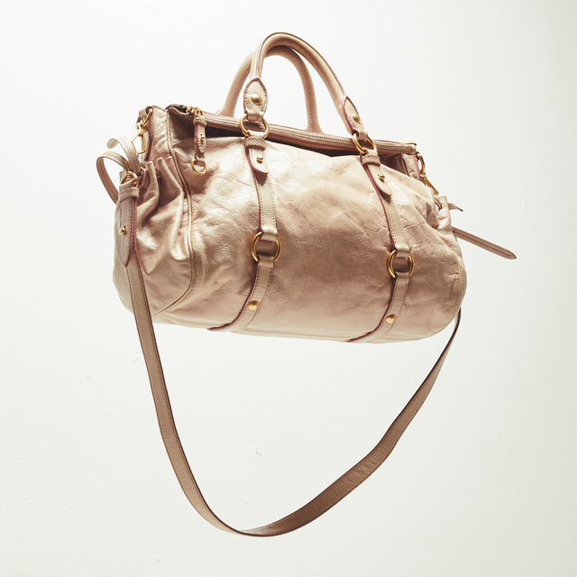 MIU MIU LEATHER HAND BAG