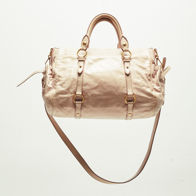 MIU MIU LEATHER HAND BAG