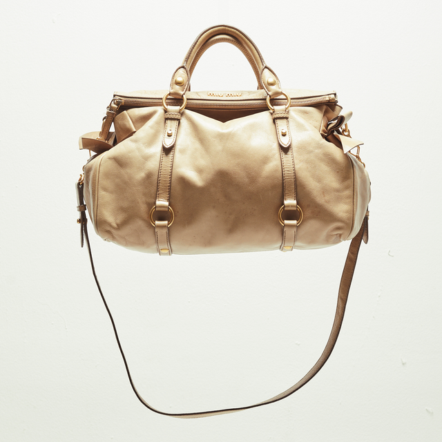 MIU MIU LEATHER HAND BAG