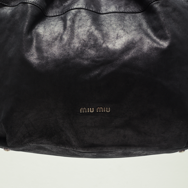 MIU MIU LEATHER HAND BAG