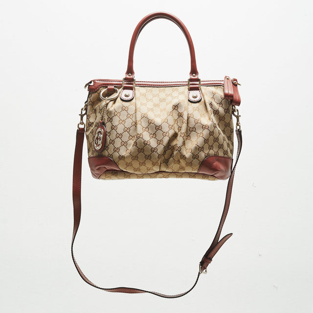 GUCCI MONOGRAM HAND BAG