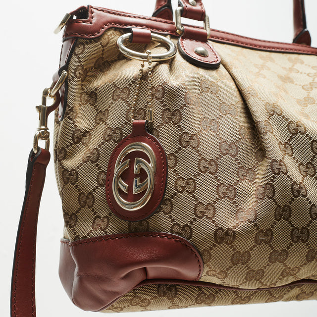 GUCCI MONOGRAM HAND BAG