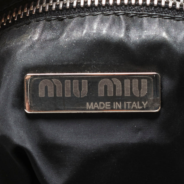 MIU MIU LEATHER HAND BAG